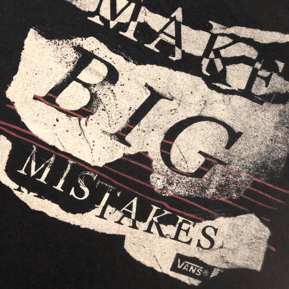 Vans Off The Wall Black Tee X-Small - Picture 2 of 6